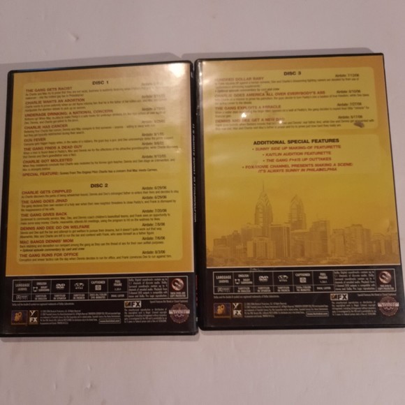 It's Always Sunny in Philadelphia: Seasons 1 & 2 - DVD - (BONUS DISC) VERY GOOD - Picture 5 of 10